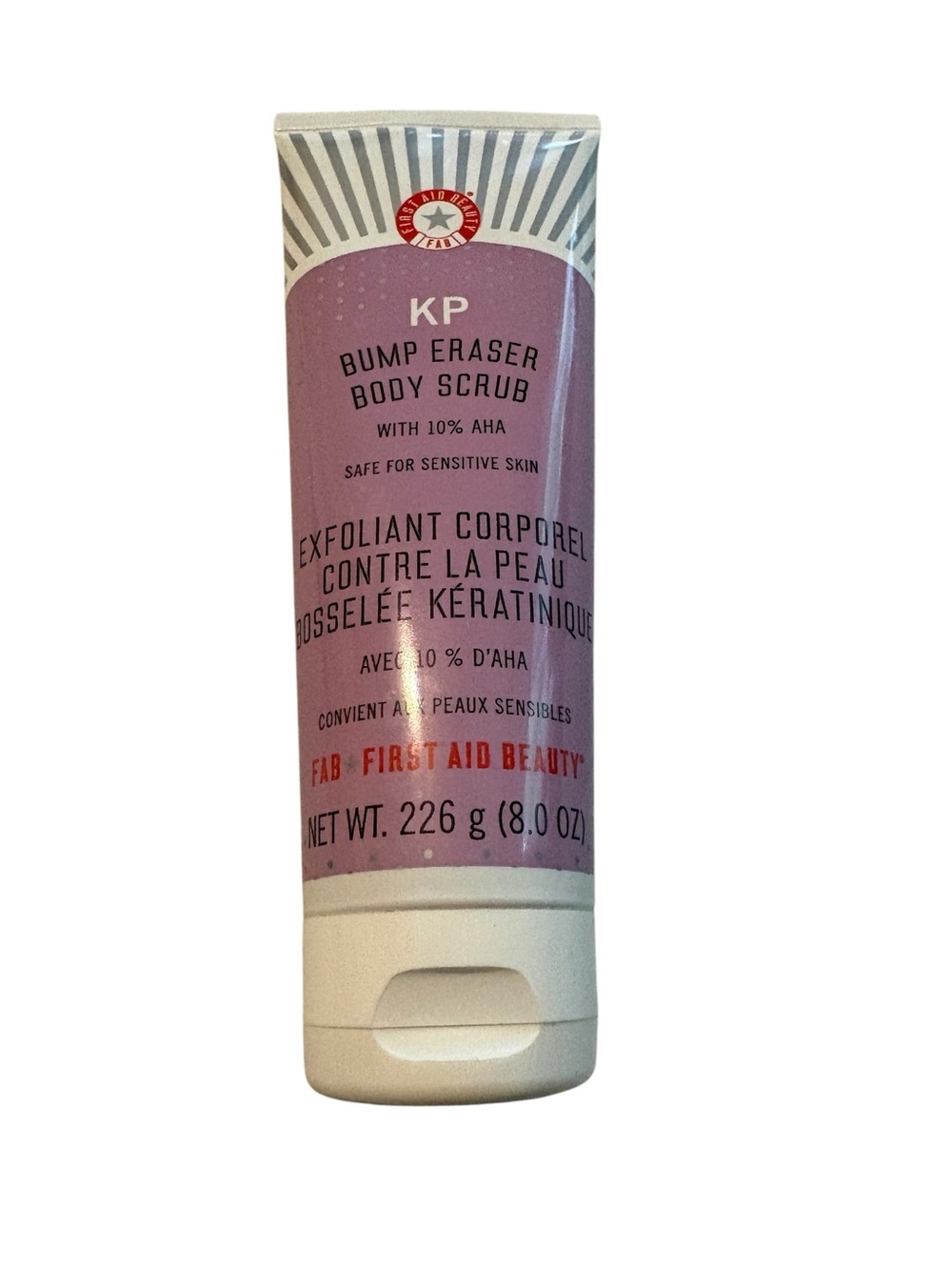 First Aid Beauty KP Bump Eraser Body Scrub - Lavender Pink